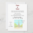 Search for france wedding invitations Eiffel tower