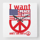 Search for freedom clocks Peace