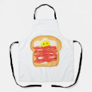 Search for funny bacon aprons Eggs