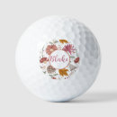 Search for flower golf balls Lady golfer