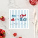 Search for seafood napkins Clambake