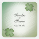 Search for clover wedding stickers Four leaf clover