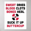 Search for sweat posters Motivational