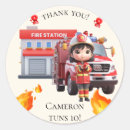 Search for cute firefighter stickers Fire truck