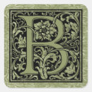 Search for monogram letter b stickers William morris