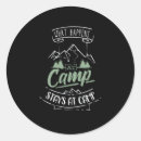 Search for funny camping stickers Vacation