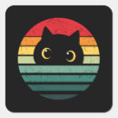 Search for vintage black cat stickers Cute