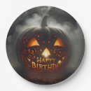 Search for jack o lantern plates Halloween