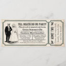Search for gothic engagement party invitations Vintage