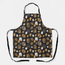Search for black white leopard aprons Girly