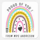 Search for colourful retro stickers Rainbow