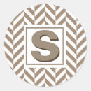 Search for tan monogram stickers White
