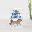 Search for a cowboy howdy cards For kids