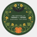 Search for autumn wedding stickers Botanical floral