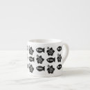 Search for black and white flower mugs Fish