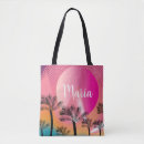 Search for tropical tote bags Sunset