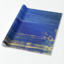 Search for navy blue and gold wrapping paper Watercolor