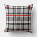 Search for red white grey cushions Black and white