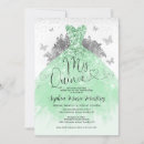 Search for sage green quinceanera invitations Mis quince quinceanera