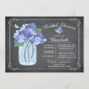 Search for chalkboard bridal shower invitations Mason jar
