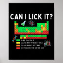 Search for periodic table posters Can i lick