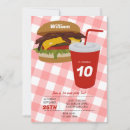 Search for cheeseburger party invitations Fast food