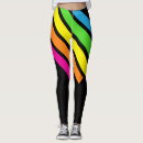Search for neon orange leggings Stripes