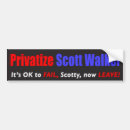 Search for scott walker bumper stickers Unions