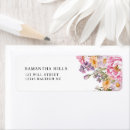 Search for peony wedding return address labels Floral