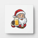 Search for santa claus plaques Christmass