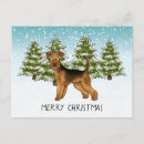 Search for airedale horizontal postcards Terrier