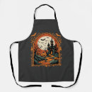 Search for vector aprons Halloweenparty
