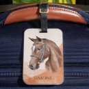Search for horse luggage tags Cowgirl