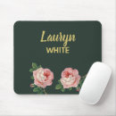 Search for dark pink mouse mats Flower