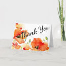 Search for poppy thank you cards Chic