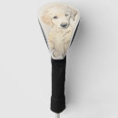Search for golden retriever golf head covers Cute