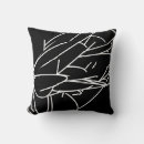 Search for black and white abstract cushions Simple