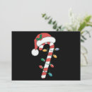 Search for candy cane christmas cards Xmas