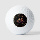 Search for happy new year golf balls Gold