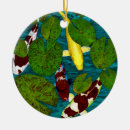 Search for fish pond christmas tree decorations Goldfish