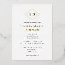 Search for monogram graduation invitations Class of 2022