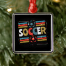 Search for soccer goalie christmas tree decorations Player