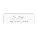 Search for chic name return address labels Red