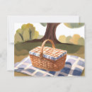 Search for picnic postcards Watercolor