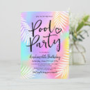 Search for pool party invitations Swimming