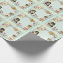 Search for french script wrapping paper Pink