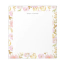 Search for flower pattern notepads Elegant