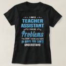 Search for teacher assistant tshirts Job