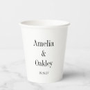 Search for wedding paper cups Simple