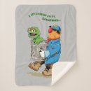 Search for sesame street blankets Oscar the grouch